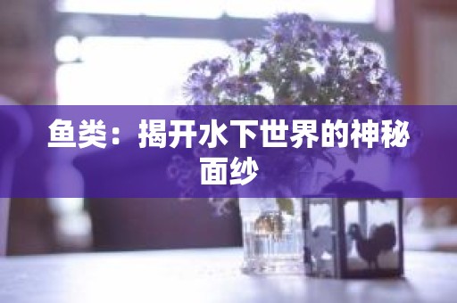 鱼类：揭开水下世界的神秘面纱